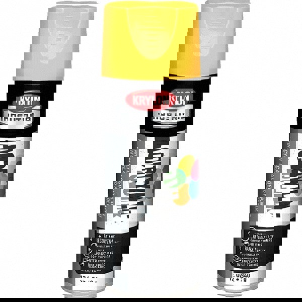 Spray Paint: Yellow, High Gloss, 16 oz